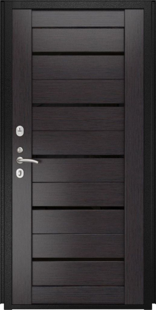 Товар Дверь ДвериПРО Д-68 СБ-1 (лак.черное, 16мм, венге) DPRO195840