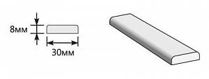 Товар Притворная планка 2000x30x6 BRK3854
