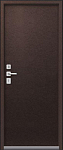 Дверь Термо-3 Шоколадный Муар DIS007377 фото