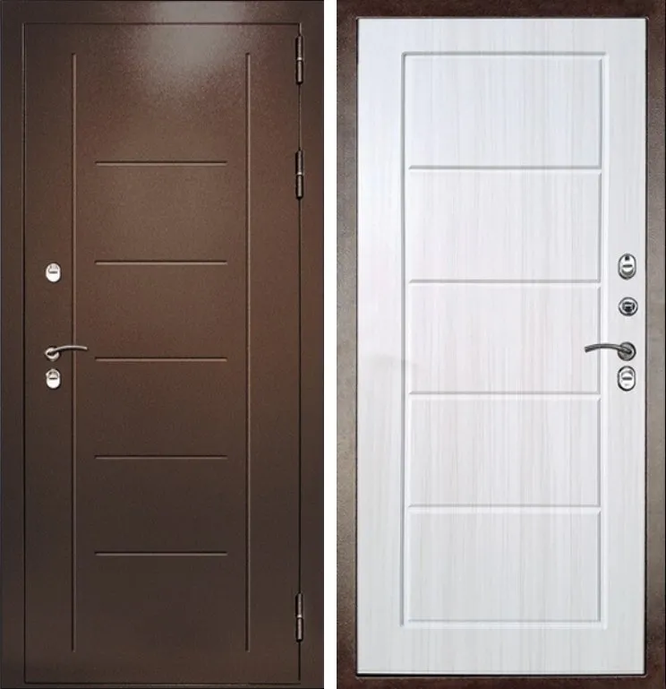 Фото Дверь Термаль Экстра Лиственница Белёная DIS007099